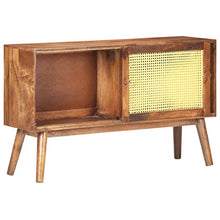 vidaXL Credenza 120x30x65 cm in Legno Massello di Mango