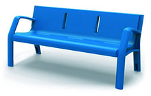 fábregas – Panca Giardino Plastica esterno 170 cm blu