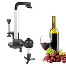 Homeriy Wine Dispenser Stand Bottle Drink Ware Liquor Pourer Stopper for Bar Home Party