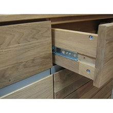 Elfo Dynamic24 Betty - Comò in legno di quercia selvatica, 182 cm