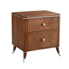 GCMJ Semplice Faggio Scandinavo Comodino, Comodino con Cassetti for Camera Fa Letto