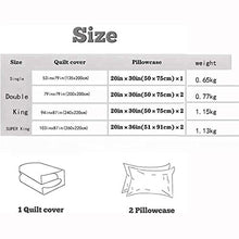 DEWUFAFA Set di Biancheria da Letto Morbida Stampata 3D, Coperchio del Piumino Caldo, Set da 3 Pezzi con Federa (Color : Style01, Size : Super King:87"x103")
