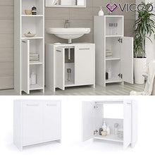 Vicco Mobile bagno Mobile base KIKO Mobile base lavabo Mobile alto Mobile bagno Mobile midi Mobile bagno Scaffale bagno