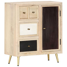 vidaXL Credenza 60x30x75 cm in Legno Massello di Mango