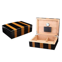 KANJJ-YU Umiditori in legno massiccio di legno di cedro Humidor Cigar Humidor Cabinet Bar