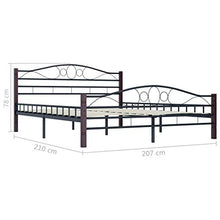 SKM Giroletto Nero in Metallo 200x200 cm (25.8kg)