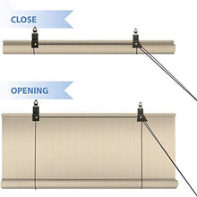 XJJUN Tenda A Rullo per Esterni, Schermo per La Privacy, Tenda da Sole, Impermeabile E Antipioggia, Resistente Ai Raggi UV, Ponte, Cortile, Parco, Posto Auto Coperto, Pergola