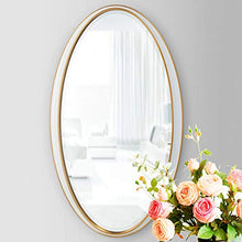 Bathroom mirror Specchio da Bagno Nordico Specchio per specchi da Parete Appeso Ovale Bagno a Parete Camera da Letto Specchio da Bagno Minimalista