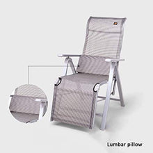 FACAZ Sedia Pieghevole da Ufficio Sedia da Salotto Siesta Sedia da Pranzo Portatile a gravit脿 Zero Sedia da Giardino per Esterni