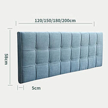 LIANGJUN Cuscini Testiera Letto Pad Lombare Capezzale Cuscino Senza Testiera Cuscino Da Parete Schienale Pad Lombare Letto Matrimoniale Dimensione Piena, Lavabile, 5 Colori
