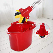 SSAYY Spray Mop Mop per Uso Domestico/Colla PVA di Alta qualità Testa per Mop in Cotone/Quattro Lati Stringono Il Design dell'Acqua/Ingegneria Plastica ABS