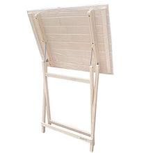 Tavolo bianco-avorio in legno da cm 80x60 richiudibile