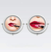 Specchio Montaggio a Parete 10x Trucco per Trucco Vanity Specchietto Bagno 360 ° Touch Dimming Trucco