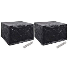 E E-NICES Coperture Arredi Giardino 2 pz 8 Occhielli 135x135x90 cm