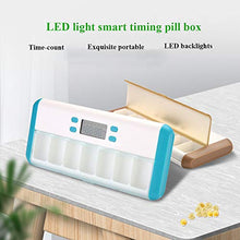 MIKLL Dispenser Automatico di Pillole Sistema organizzatore di scatole per Pillole di Grande capacità,Organizzatore Dispenser Digitale di Pillole, Timer con allarmi Timer Scatola per Pillole