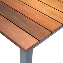 Greemotion Mackay Tavolo da Giardino, Alluminio, Antracite, ca. 150 x 74 x 90 cm