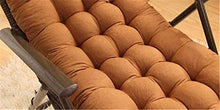 Pillowcase Cuscino per Sedile Addensato Cuscino per Sedia da terrazza Cuscino reclinabile per Esterni Cuscino per Sedia da Giardino per Giardino da casa (Blu)