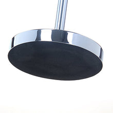 TUKA Specchio Bagno per Trucco 5X Ingranditori, 8" Doppio Specchio Cosmetico con Piedistallo, ø 20 cm Specchio da Tavolo per Trucco e Rasatura, 2 Facciate Vanity Mirror, Cromato, TKD3114-5x