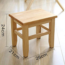 Yaootely Multi-Function Sgabello Panca del Legno Massello Sgabello Sgabello per Bambini per Adulti Living Home Piccolo Banco Divano Tea Table Chair Sgabello da Banco da Bagno