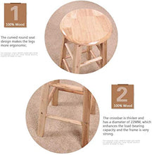 BDLYZ Yxsd Sgabelli Sgabello da Bar Sgabello Alto bancone in Legno for Isole Cucina, tavoli di Lavoro, Casa Bar (Size : Height 80cm)
