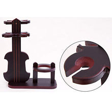 Sebasty Upside Down Red Wine Bottle Rack Calice Vino portabottiglie in Vetro Stile Violino Elegante Decorazione Rack