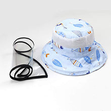 EXCEART Visiera di Sicurezza per Visiera per Bambini Visiera Protettiva Cappello a Pieno Facciale Cappello a Secchiello Esterno Anti-Spruzzo Anti-UV (Circonferenza 52Cm)