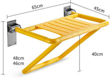 yunyu Sgabello per Doccia con Sedile Pieghevole per Bagno Terzo Bagno per Anziani Barriera Che Si allarga Grande Panca a Muro per Vasca
