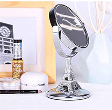 LBWARMB Trucco Specchio con luci 3" Mini Trucco dello Specchio da Terra Makeup Mirror x5 Trucco Ingrandimento Desktop Mirror Specchio da rasatura for Bagno e Camera
