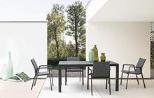 TAVOLO MASON 160X90 ANTRACITE JX55