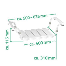 Ridder A00400101 Sedile per vasca da bagno colore: Bianco