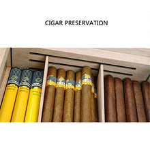 Scatola Per Sigari Humidor Con Umidificatore - Humidor Con Igrometro Digitale - Humidor Desktop