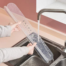 Hemoton Lavello Protezione dell'Acqua Bordo Deflettore Domestico Protezione Antispruzzo per Bagno Cucina Domestica Acqua Prevenire Spruzzi Strumento (Modello Casuale)