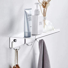 AINIYF Bagno Bagno Doccia Mensola Organizzatore Parete rettangolo Punch Libero Dressing Table Hook up Alluminio dello Spazio WC 1 Livello