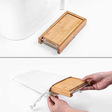 Sgabello pieghevole in legno per WC, ultra portatile ed ecologico, multifunzionale (coppia)