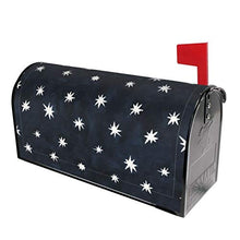 Midnight Starlet - Copertura magnetica per cassetta postale, design unico, per giardino, cortile, dimensioni standard, 53 x 45 cm