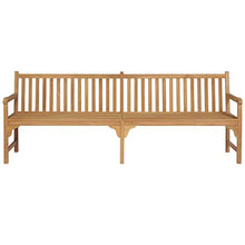 FAMIROSA Panchina da Giardino 240 cm in Massello di Teak