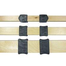 REGOLAZIONE RIDUZIONE COMPLETO 50 mm x 8 mm (5 doghe in legno + 10 cursori) per regolare la durezza della rete a doghe (800)