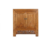Yajutang Cassettiera cinese antico 2 porte marrone