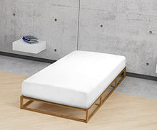 Biberna 0012344 Lenzuolo Frottee-Stretch (Altezza Materasso max. 22 cm) 1X 90X190 cm > 100X200 cm, Bianca