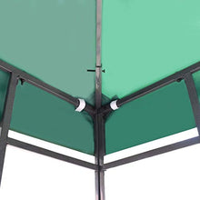 Tidyard- Copertura Gazebo, Copertura Superiore per Gazebo 310 g/m² 3x3 m Verde