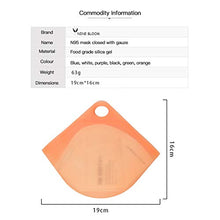 FengHP, custodia in silicone per il viso, leggera, portatile, comoda apertura della bocca, contenitore multiuso