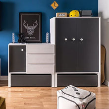 Mobiletto Vox Nest a 2 ante piccolo - bianco grigio