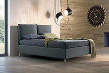 Dimensionecasa.it - Letto Matrimoniale Atelier MOD. Francesca con Contenitore, in Tessuto o Ecopelle - Finiture e Materiali di Massima qualità - 100% Made in Italy - Consegna 3-5 Settimane