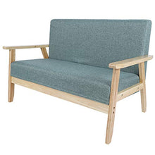 Estink - Divano a 2 posti, in tessuto, divano a 2 posti, per camera da letto, soggiorno, ufficio, giardino, cortile, 61 x 113,6 x 73,5 cm