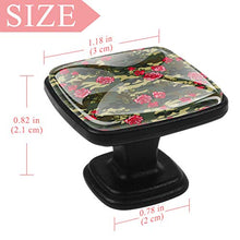 camouflage rose Pomelli per Porta Set di 4 Pomelli per Mobili Manopole per Cassetti Cucina Armadio Vetro