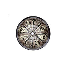 Atalaya Cerames - Lavabo tondo messicano, 43 x 13 cm