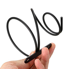 BSTKEY - Set di 6 portabottiglie da parete in ferro, per bottiglie di vino e liquore A spirale.