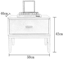 HZYDD Comodino con cassetti Tavolino Solid Structure per Magazzino Camera da Letto, Soggiorno Accent mobili Piccoli spazi