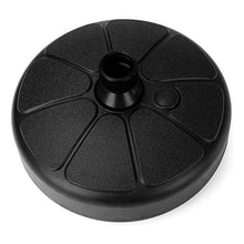 GMWD Base per ombrellone, Base Rotonda per ombrellone in plastica, riempibile con Sabbia, per Esterni, Patio e Cortile, Adatto per aste da 35-38 mm