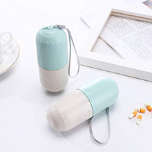 Lazder, contenitore per pillole per 7 giorni, contenitore per pillole, contenitore per medicine e vitamine, impermeabile, portatile da viaggio
